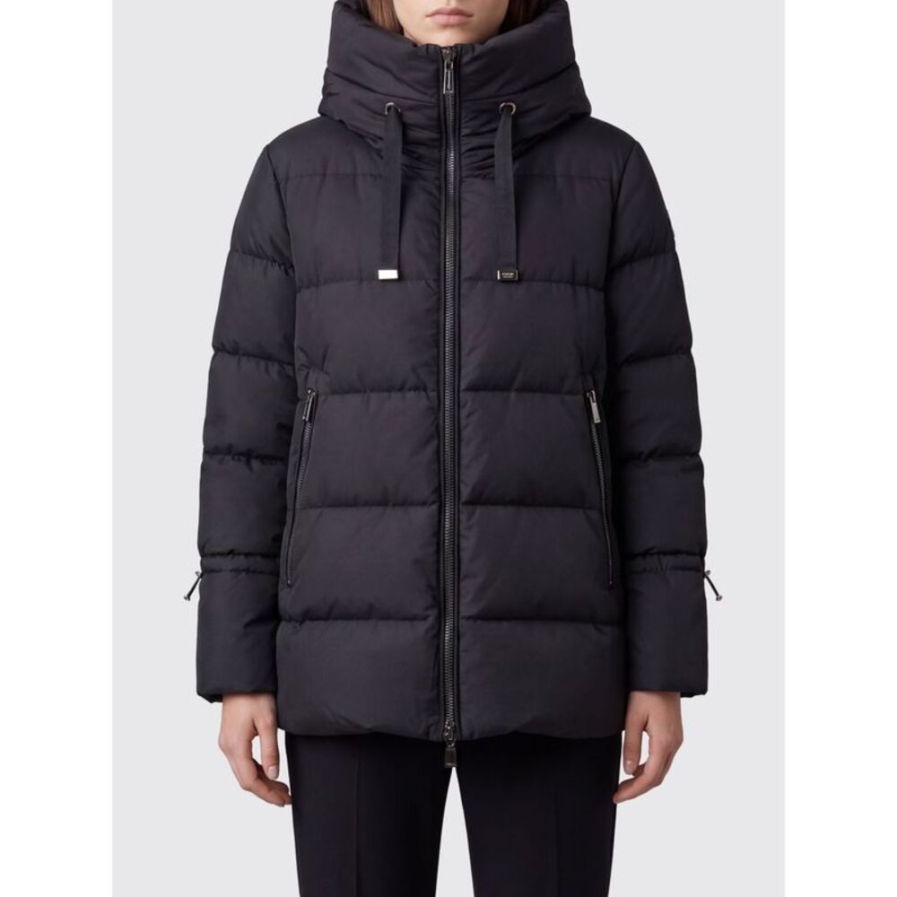 Moorer Women Gadia-Stp Moorer Quilted Nylon Short Down Jacket With Hood